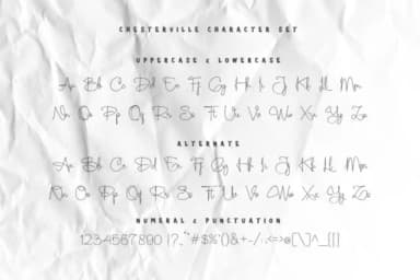 Chesterville Font by InDhika — Script Handwritten Font — thumbnail 6