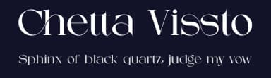 Chetta Vissto by ToniStudio — Serif Font — thumbnail 2