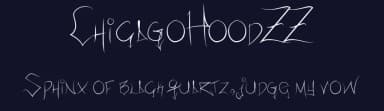 ChicagoHoodZZ by Anthonie Zapata — Script Handwritten Font — thumbnail 2