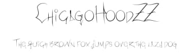 ChicagoHoodZZ by Anthonie Zapata — Script Handwritten Font — thumbnail 1
