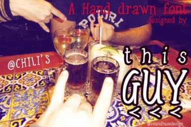 Chicken Fried Steak Font by Roland Hüse Design — Script Handwritten Font — thumbnail 2