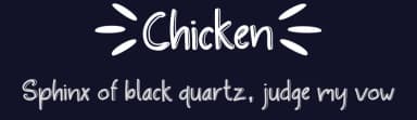 Chicken by Markonah Creative — Script Handwritten Font — thumbnail 2