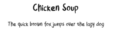 Chicken Soup by Creativework69 Studio — Script Handwritten Font — thumbnail 1