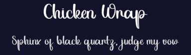 Chicken Wrap by Inermedia Studio — Script Handwritten Font — thumbnail 2