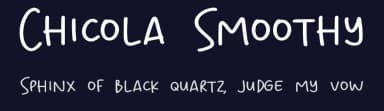 Chicola Smoothy by Allouse Studio — Script Handwritten Font — thumbnail 2