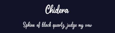 Chidera by Weape Studio — Script Handwritten Font — thumbnail 2