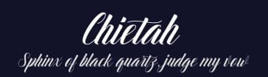 Chietah by Pollem Studio — Script Handwritten Font — thumbnail 2