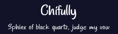 Chifully by Nur Solikh — Script Handwritten Font — thumbnail 2
