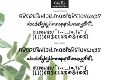 Chik Pik Font by Pasha Larin — Script Handwritten Font — thumbnail 6