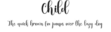 Child by Inermedia Studio — Script Handwritten Font — thumbnail 1