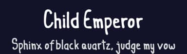 Child Emperor by Pidco Art — Script Handwritten Font — thumbnail 2