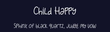 Child Happy by Nabila — Script Handwritten Font — thumbnail 2