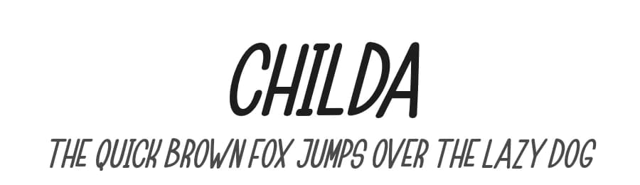 Childa by Nurul Kamal — Script Handwritten Font