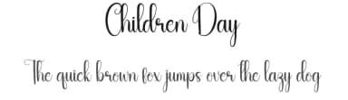 Children Day by Andi Moz — Script Handwritten Font — thumbnail 1