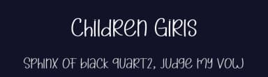 Children Girls by Etik Fatimah — Script Handwritten Font — thumbnail 2