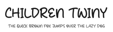 Children Twiny by Perspectype Studio - Letterena.com — Script Handwritten Font — thumbnail 1