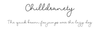 Chilldranety by Alfaraby Studio — Script Handwritten Font — thumbnail 1