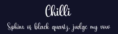 Chilli by Scratchones — Script Handwritten Font — thumbnail 2