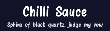 Chilli Sauce by Kurnia Setyadi — Script Handwritten Font — thumbnail 2