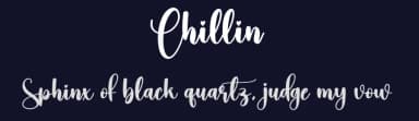 Chillin by Scratchones — Script Handwritten Font — thumbnail 2
