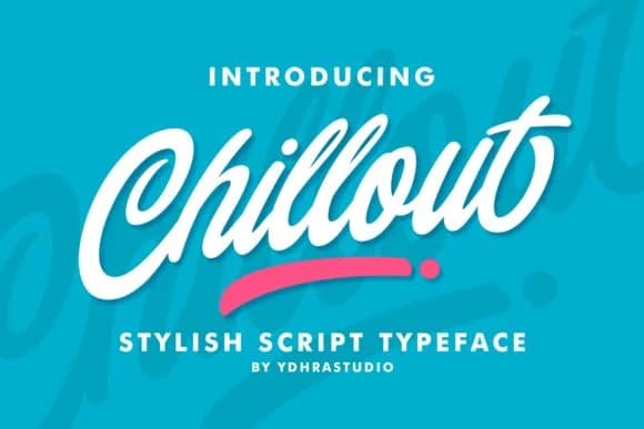 Chillout Font by YdhraStudio — Script Handwritten Font