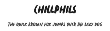 Chillphils by Maulana Creative — Script Handwritten Font — thumbnail 1