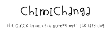 Chimichanga by Des Gomez — Script Handwritten Font — thumbnail 1