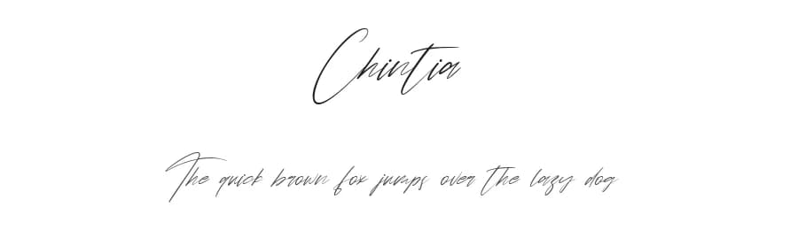 Chintia by Maulana Creative — Script Handwritten Font