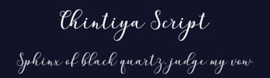 Chintiya Script by Amarlettering - Takiy — Script Handwritten Font — thumbnail 2