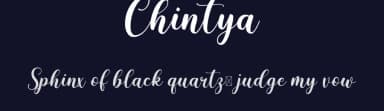 Chintya by Suby Studio — Script Handwritten Font — thumbnail 2