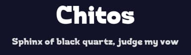 Chitos by madeDeduk — Sans Serif Font — thumbnail 2
