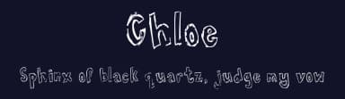 Chloe by Karz — Script Handwritten Font — thumbnail 2