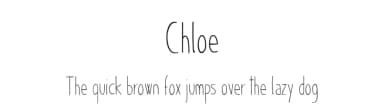 Chloe by GUD - Ohmyfont — Script Handwritten Font — thumbnail 1