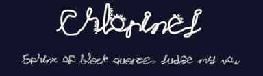 Chlorinej by Caffeen Fonts — Script Handwritten Font — thumbnail 2
