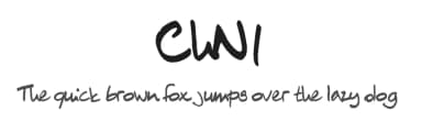 ChN1 by Antoine Ravnich — Script Handwritten Font — thumbnail 1