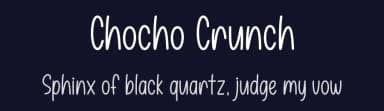 Chocho Crunch by DN Creative — Script Handwritten Font — thumbnail 2