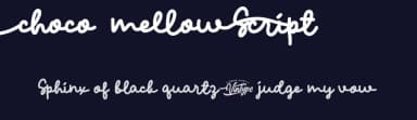 Choco Mellow Script by VinType — Script Handwritten Font — thumbnail 2