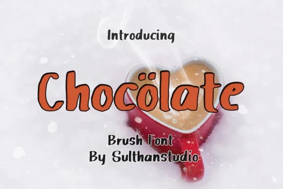 Chocolate Font by Sulthan Studio — Script Handwritten Font
