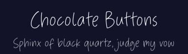 Chocolate Buttons by Balpirick Studio — Script Handwritten Font — thumbnail 2