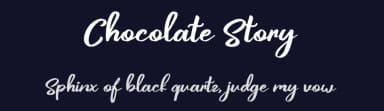 Chocolate Story by FHFont — Script Handwritten Font — thumbnail 2