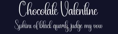 Chocolate Valentine by Scratchones — Script Handwritten Font — thumbnail 2