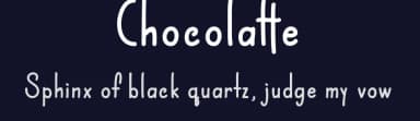 Chocolatte by aldedesign — Script Handwritten Font — thumbnail 2