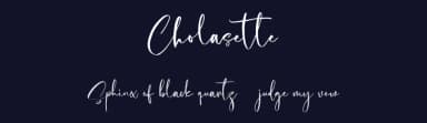 Cholasette by Maulana Creative — Script Handwritten Font — thumbnail 2