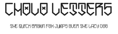 Cholo Letters by Richie Mx — Script Handwritten Font — thumbnail 1