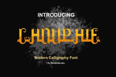 Chouphie Font by NeutroneLabs — Script Handwritten Font — thumbnail 1