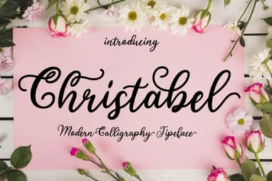 Christabel Font by saidi studio — Script Handwritten Font — thumbnail 1