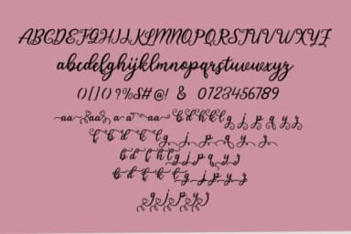 Christabel Font by saidi studio — Script Handwritten Font — thumbnail 6