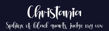 Christania by Endri Sulistyawan — Script Handwritten Font — thumbnail 2