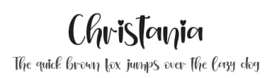 Christania by Endri Sulistyawan — Script Handwritten Font — thumbnail 1