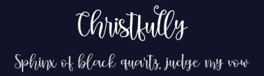 Christfully by Endri Sulistyawan — Script Handwritten Font — thumbnail 2